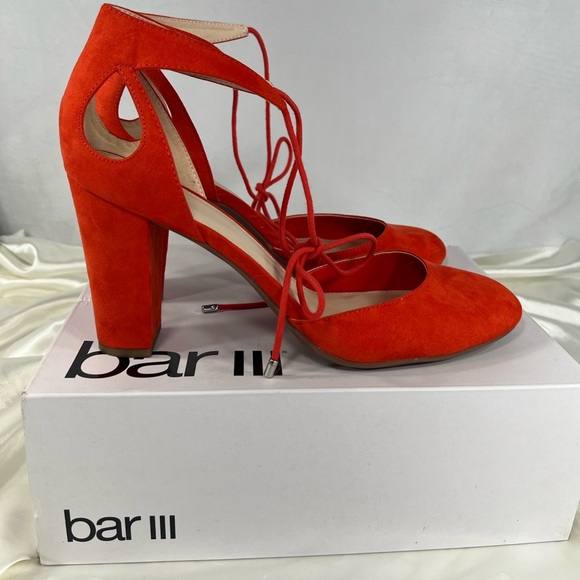 Worn Once Bar III Sabrina Heel Sandal Shoe Size 11 - Picture 2 of 13